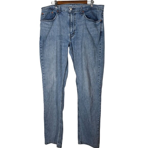 Levi's 559 Blue Jeans Size 38X36‎ Men's Straight Leg Stretch Denim 2022 - Picture 2 of 8